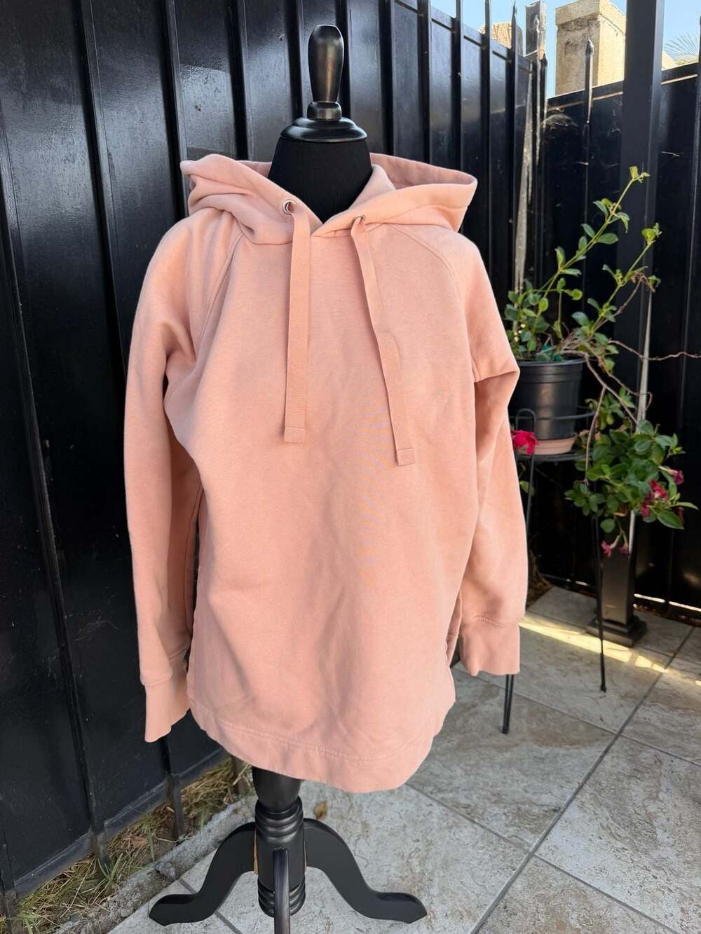COS Relaxed Hoodie With Side Slits
